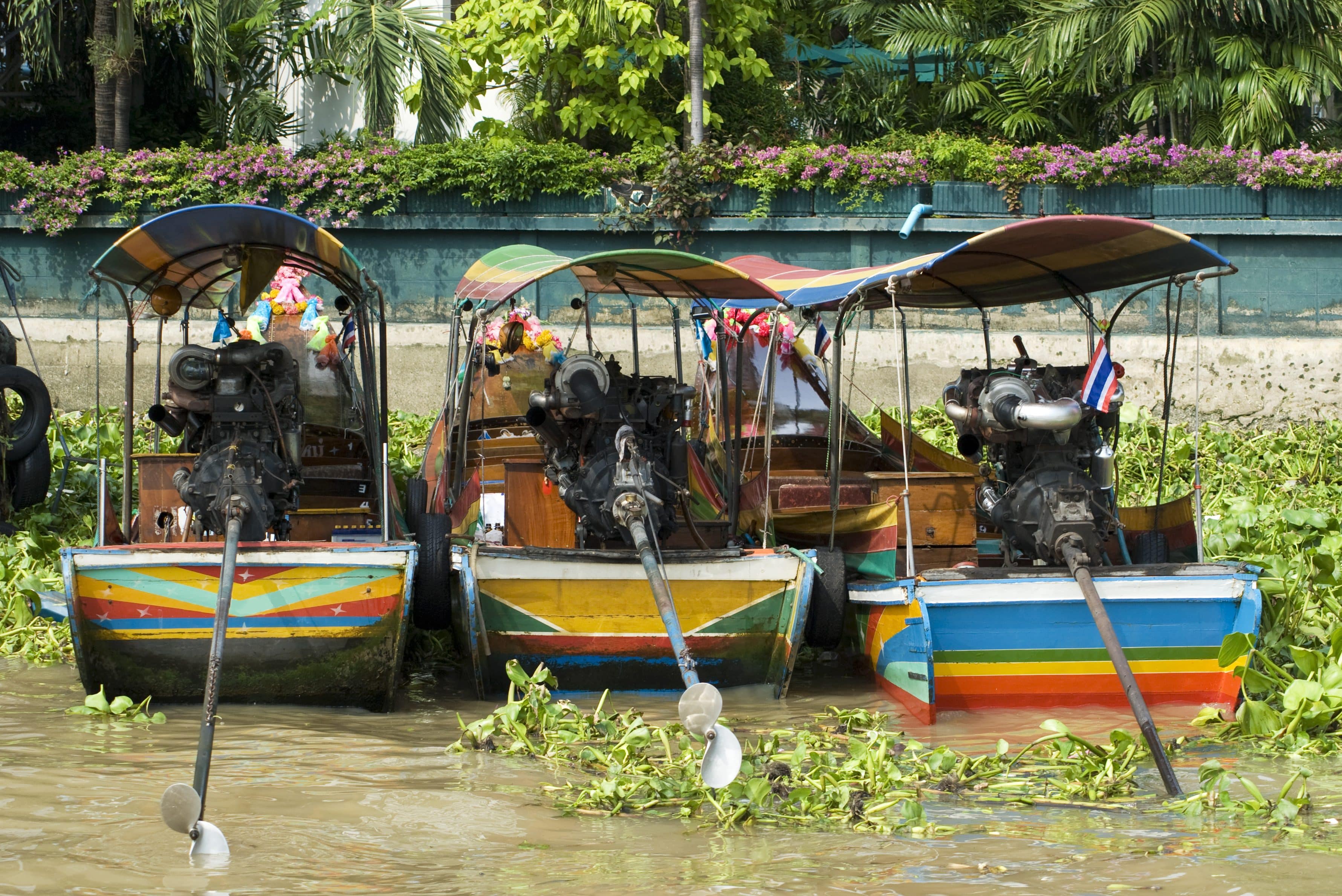 قایق سواری در بانکوک